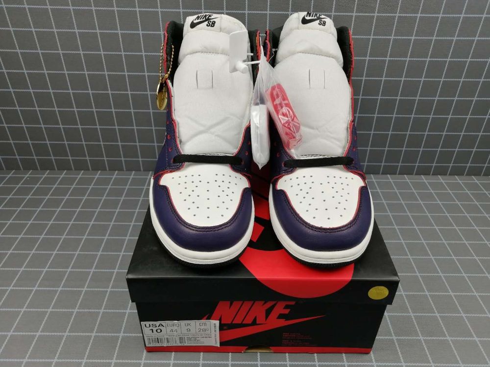 Nike Air Jordan 1 Purple Yellow High