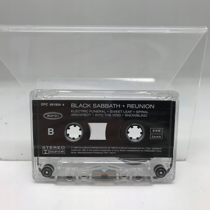 kaseta - black sabbath - reunion