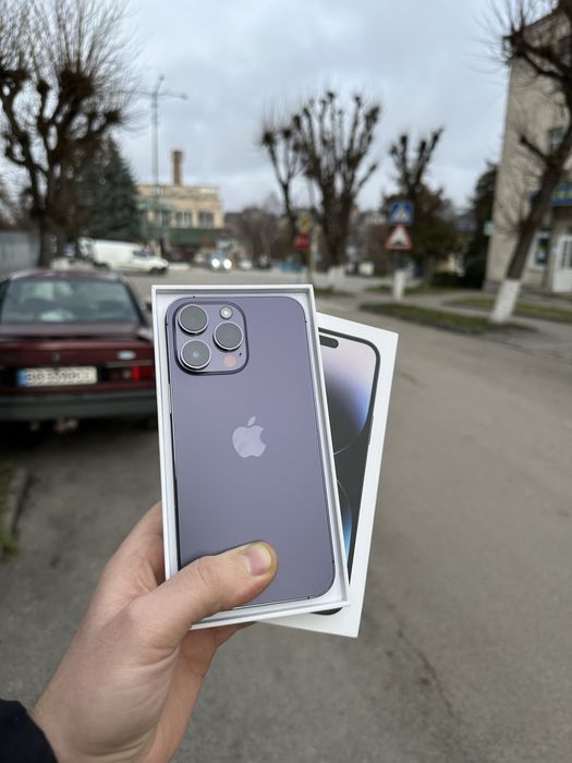 Apple iPhone 14 Pro Max 128Gb Deep Purple в ідеальному стані, фіз сім!