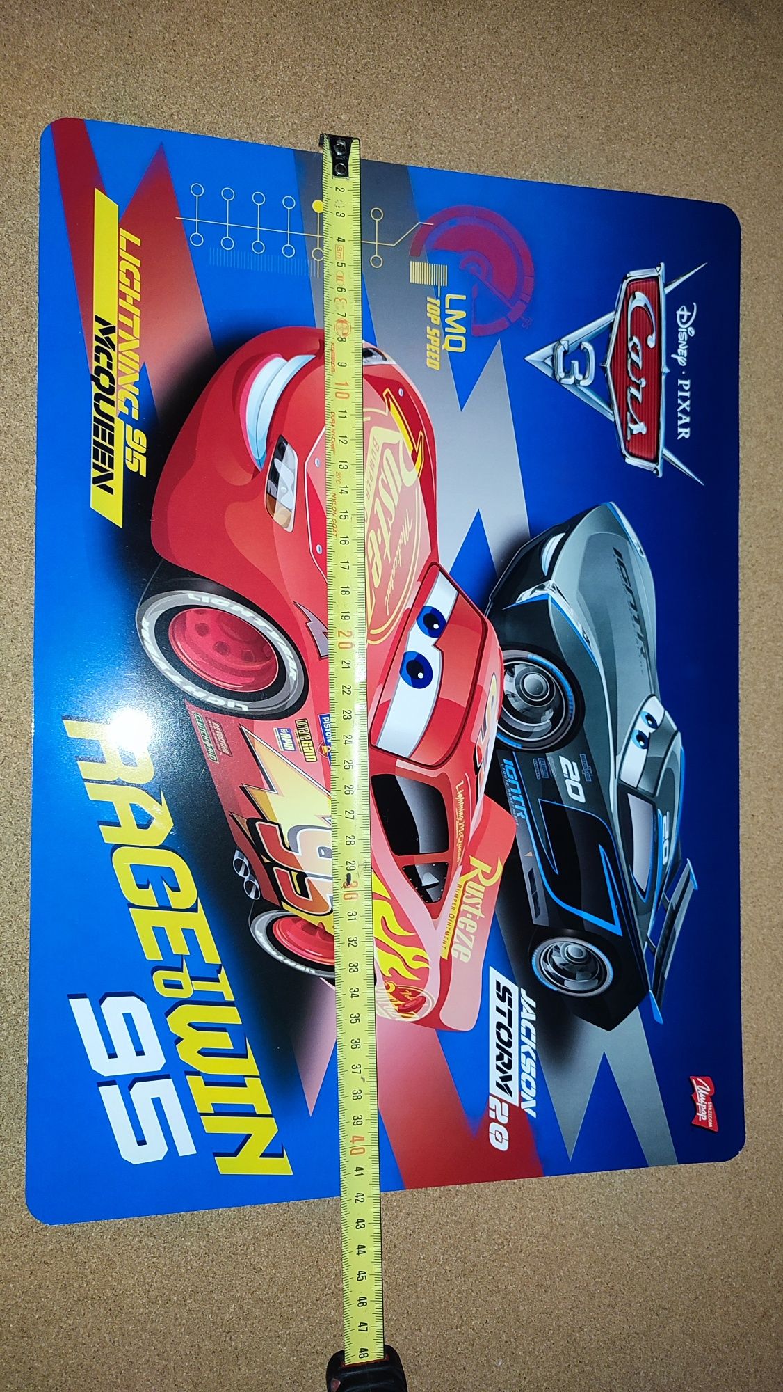 Disney Cars Auta Zygzak Jackson Cruz Podkładka Regularna Dwustronna