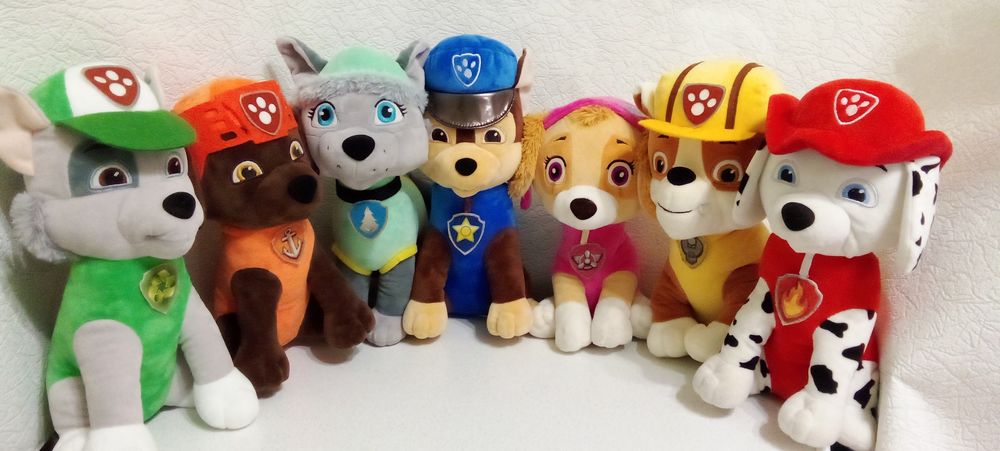 Скай,Трекер,Маршал,Рокки,Гонщик,Эверест,Крепыш,Зума Щенячий патруль