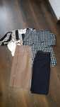 Zestaw/Paka ubrań  4 sztuki r.38/M do biura,dress code,eleganckie