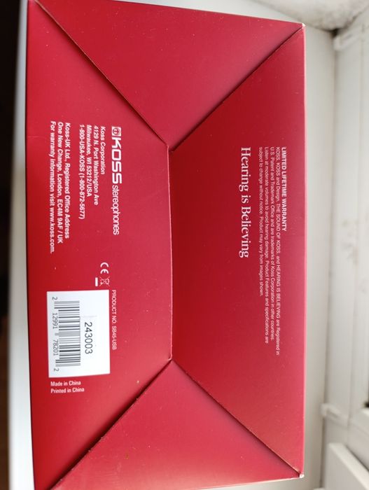 Гарнітура KOSS SB45-USB навушники мікрофон