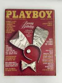 Playboy bunny birthday christmas issue december grudzień 1980