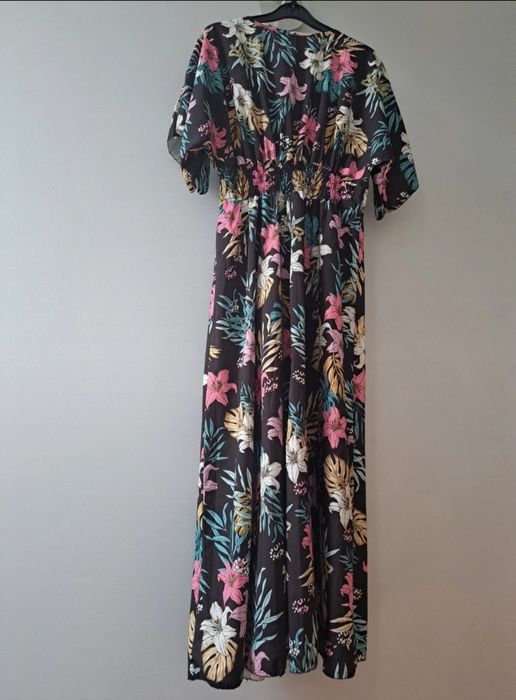 Vestido comprido florido