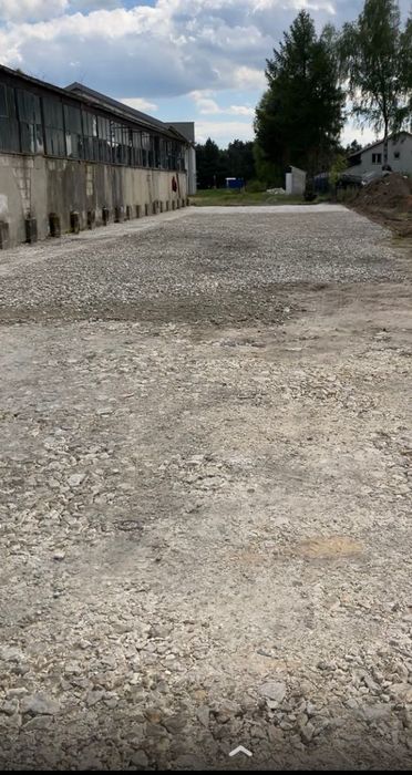 Korytowanie Utwardzanie terenu Koparka Samochód Drogi