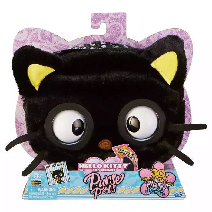 Purse Pets. Interaktywna torebka Chococat. Spin Master