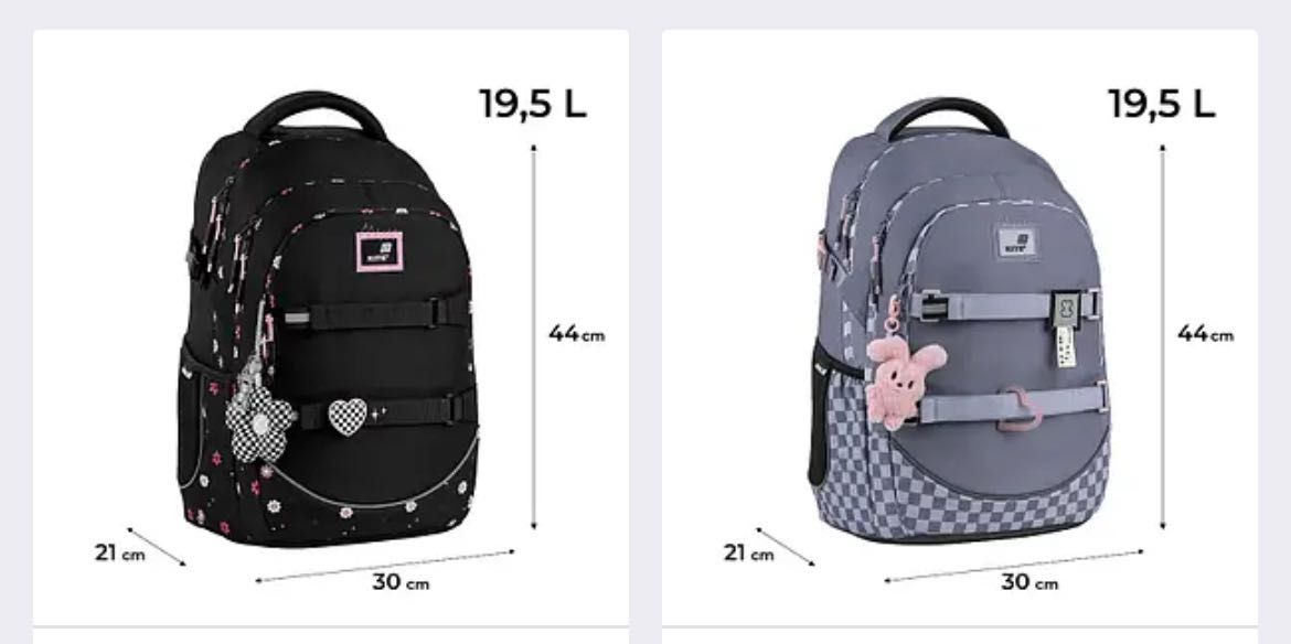 Рюкзак Kite K25-727L шкільний ранець ортопедичний портфель оригінал
