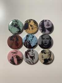 Pack de pins da Taylor Swift