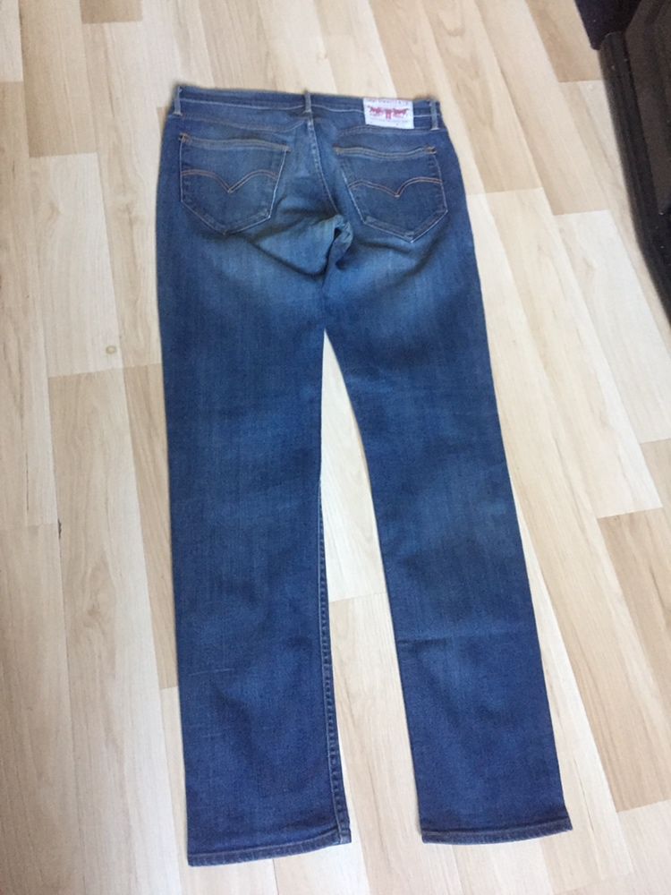 Jeansy Levi’s szare i granatowe XL,