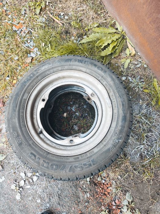 Зимняя резинана дисках Таврия Славута 155 70 r13