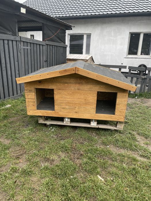 Buda dla psów, podwójna