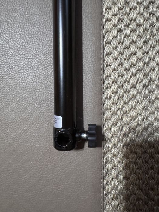 Barra telescopica 3m para fundos de papel fotografia seamless