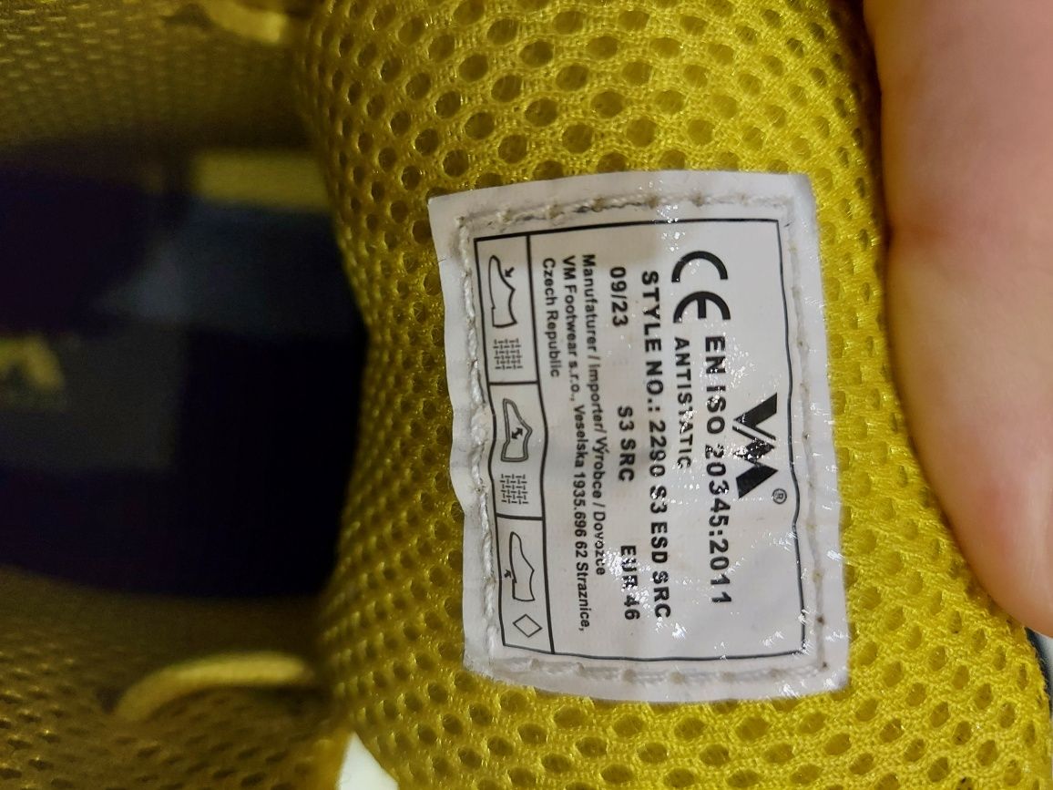 Buty bhp s3 VM super lekkie obuwie robocze