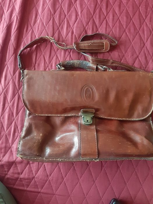 Pasta cabedal I Ponti usada