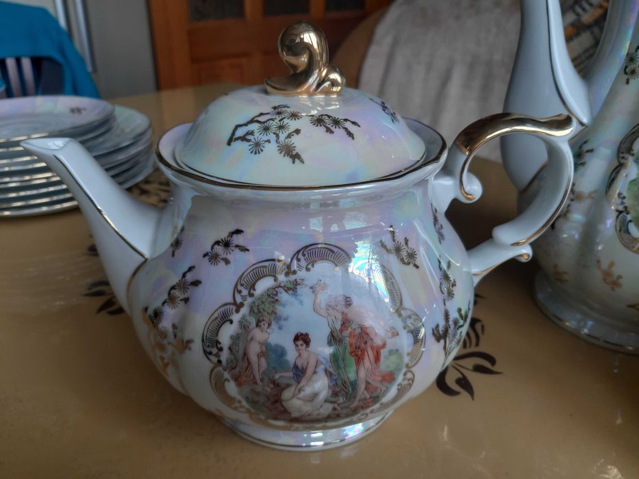 Сервіз мадонна Oscar чайний Оскар цукерниця чайник ГДР частина