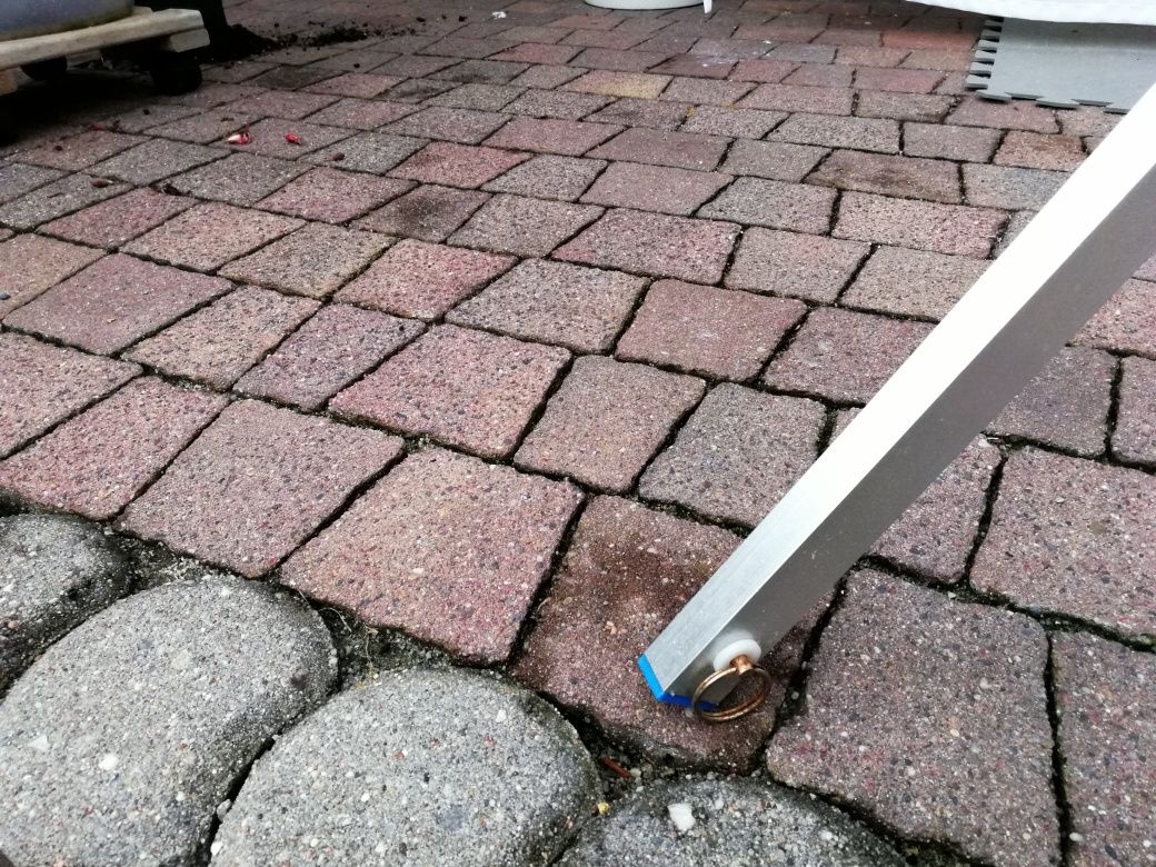 Suszarka do prania typu Brunner stojąca, składana, trzysegmentowa