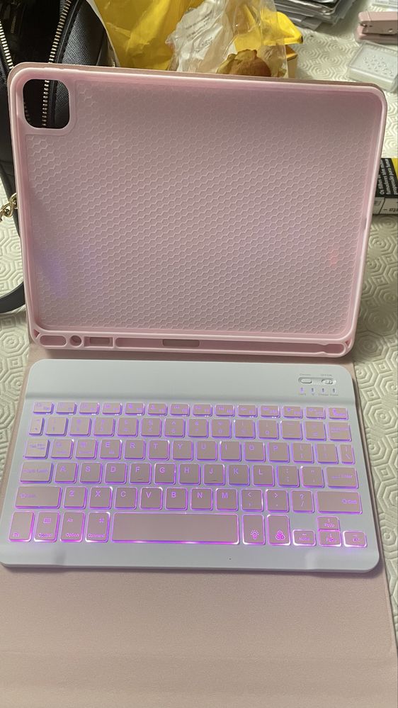 Capa para ipad com teclado