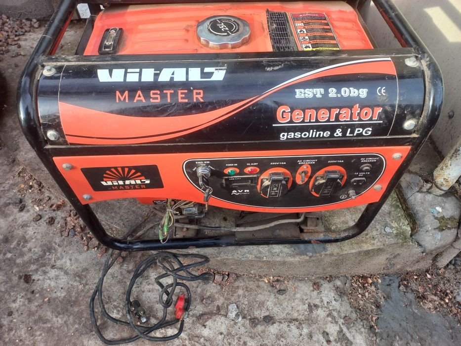Продам генератор. Vitals бензин/газ