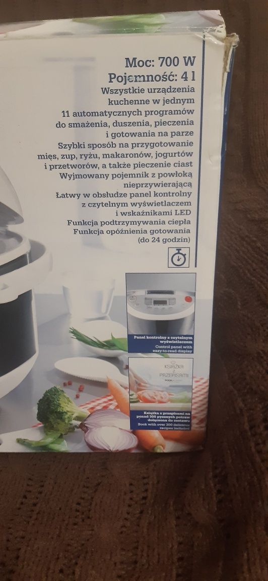 Wielofunkcyjne urządzenie do gotowania Multicooker
