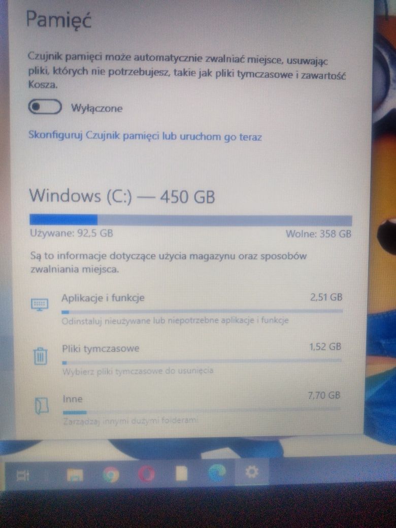 Laptop hp 15-ra048nw