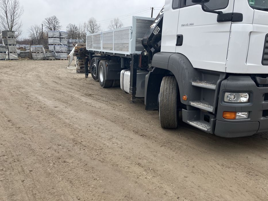 Послуги крана маніпулятора-самоскида