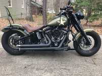 Harley wydechy tyłumiki Softail Vance & Hines Big Shots IGŁY
