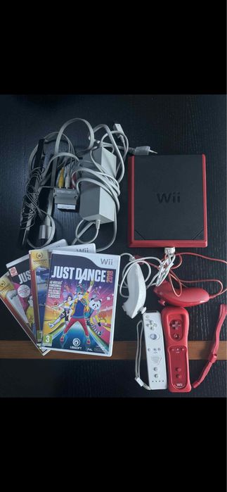 Wii Nintendo com jogos