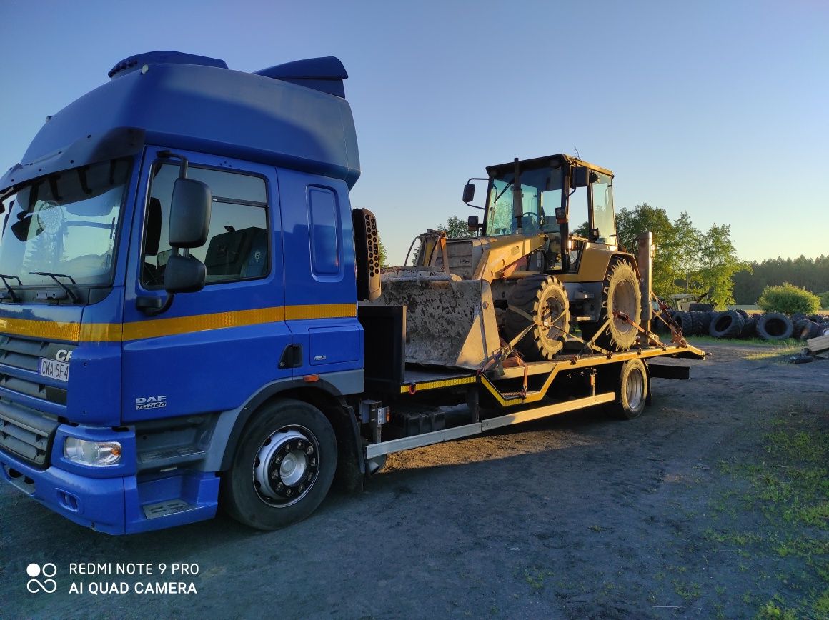 Pomoc drogowa autolaweta laweta transport niskopodwozie 25t