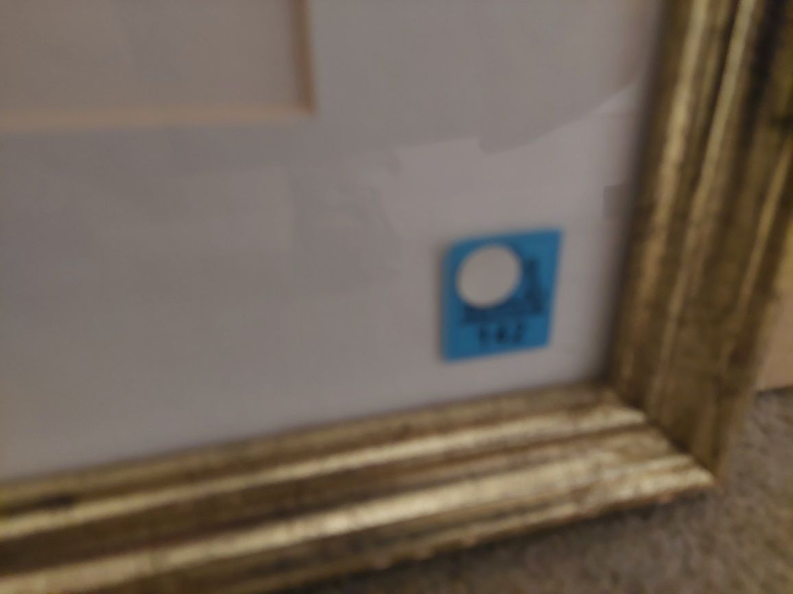 Extraordinária pintura quadro com moldura