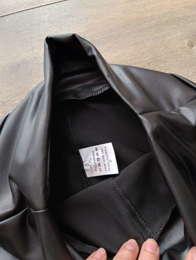 Woskowane leginsy XS/S