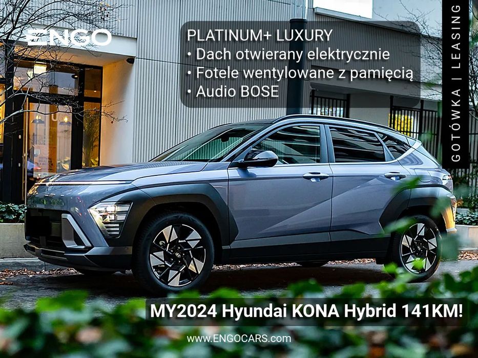 Hyundai Kona Oszczędasz 37 600 zł | Prawie Nowy – od ręki