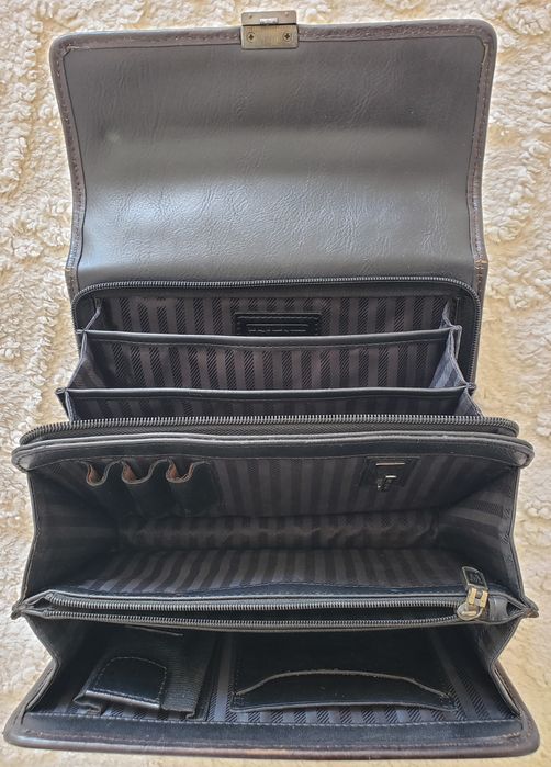 Барсетка сумка шкіряна WANLIMA