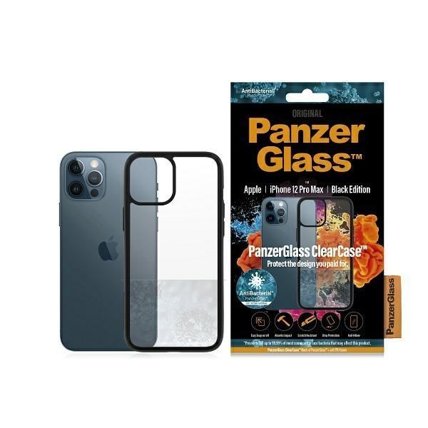 Etui Panzerglass ClearCase iPhone 12 Pro Max - Ochrona Antybakteryjna