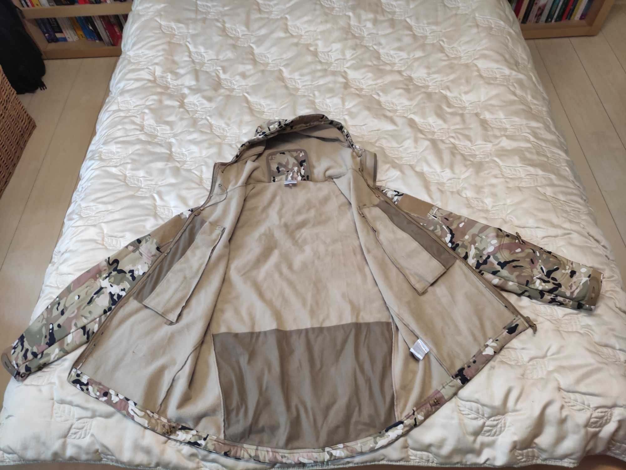 Męska kurtka softshellowa maskująca militarna  softshell  r. 2XL nowa