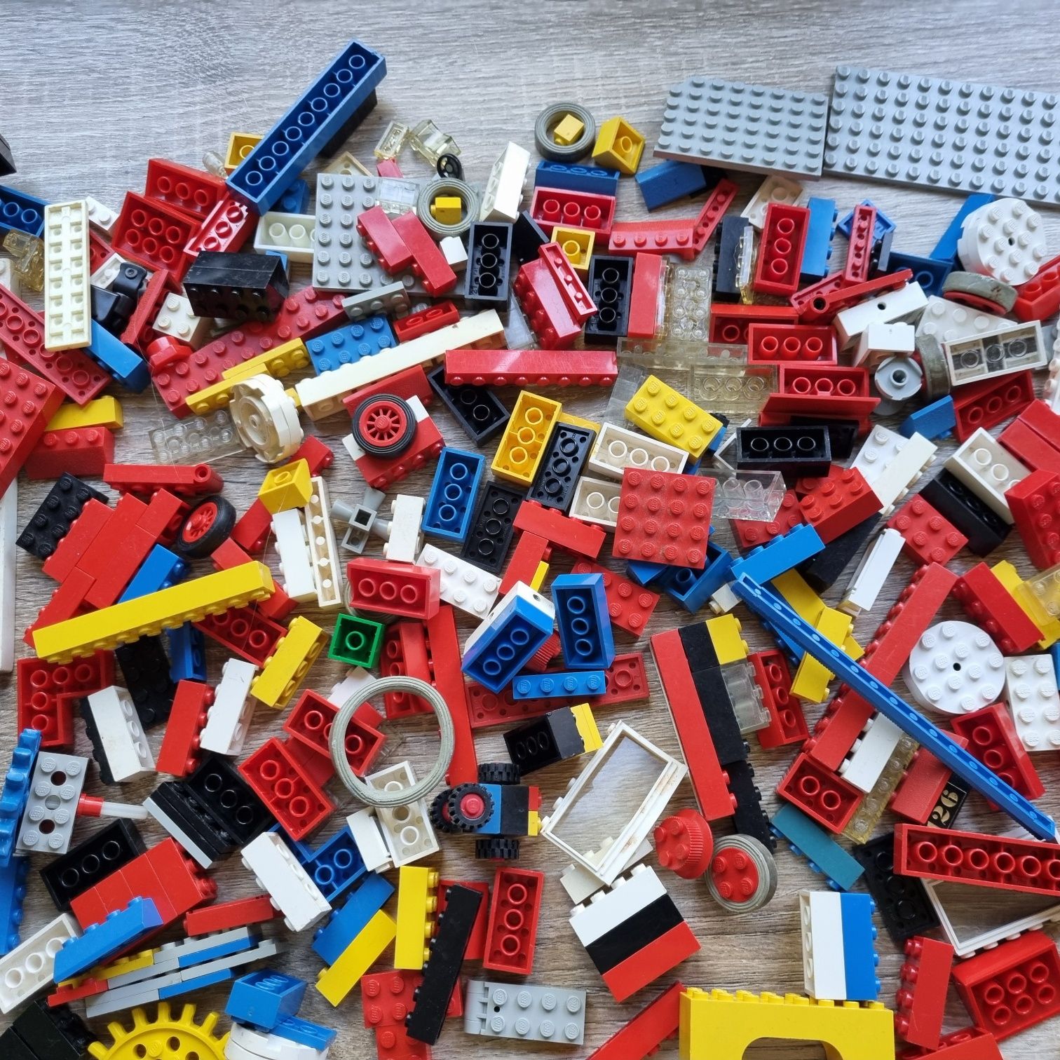 Klocki Lego vintage miks mix stare lata 60 i 70 płytki drzwi okna