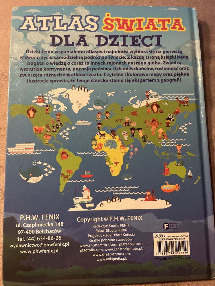 Atlas świata dla dzieci