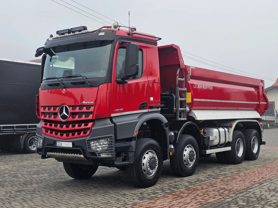 Mercedes-Benz AROCS 4248 MP5 WYWROTKA 8X8 KH-KIPPER  480KM,Salon Polska !Jak Nowa ! 2022/2023r,Przeb.tylko 110tyś.km!