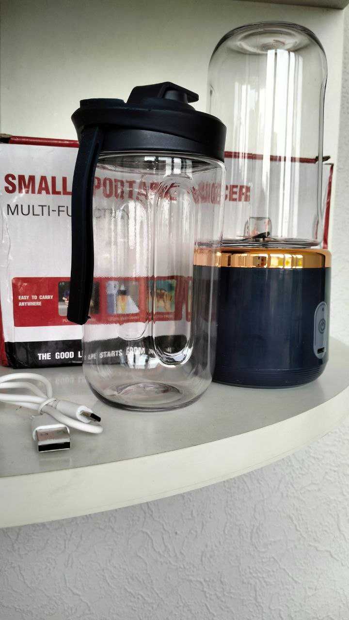 Блендер Smart Juice Cup Fruits, 6 лезвий, USB.