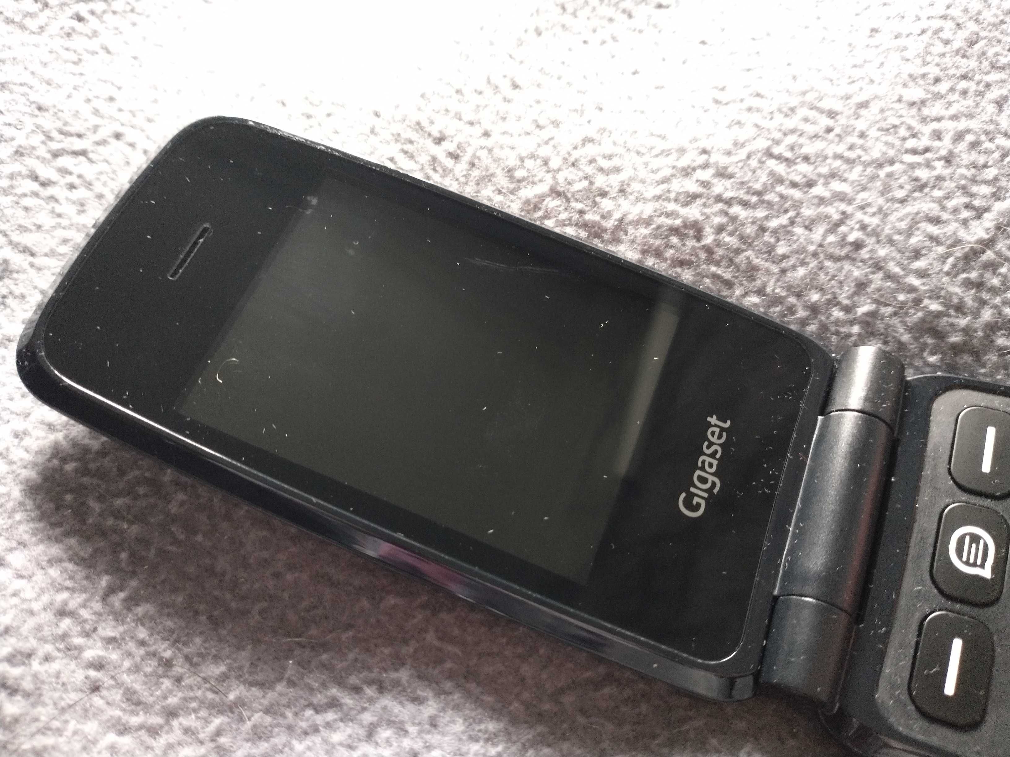 Telefon Bezprzewodowy Komórkowy Gigaset GL7 z Funkcją SOS, DLA SENIORA