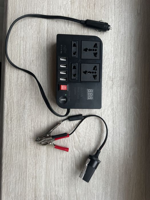 Авто инвертор с переходником