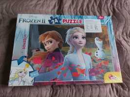 Nowe puzzle Frozen kraina lodu 24 elementy maxi