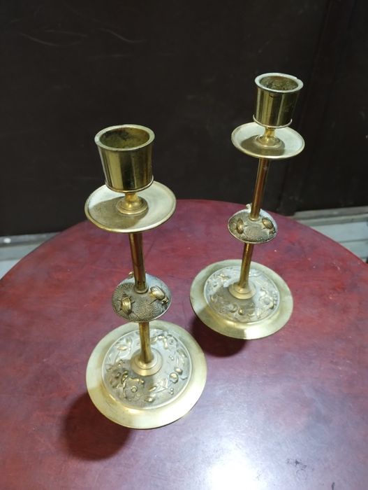 Підсвічники бронзові