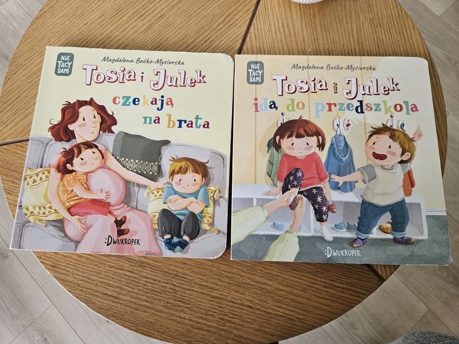 Zestaw książek Tosia i Julek