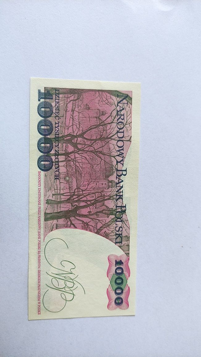 Banknot 1000zł UNC 1988rok seria DA