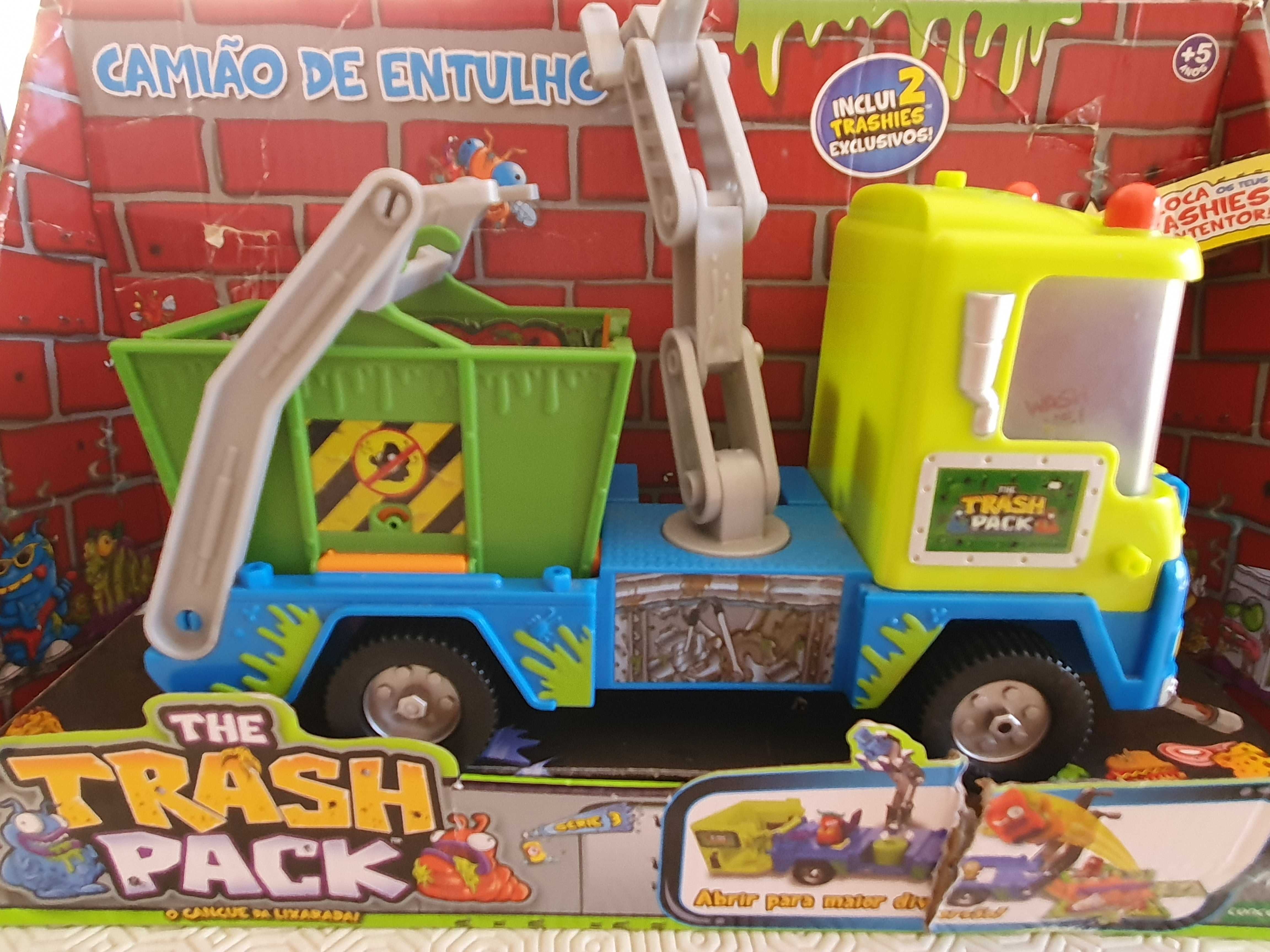 Camião coleção trash pack e bonecos