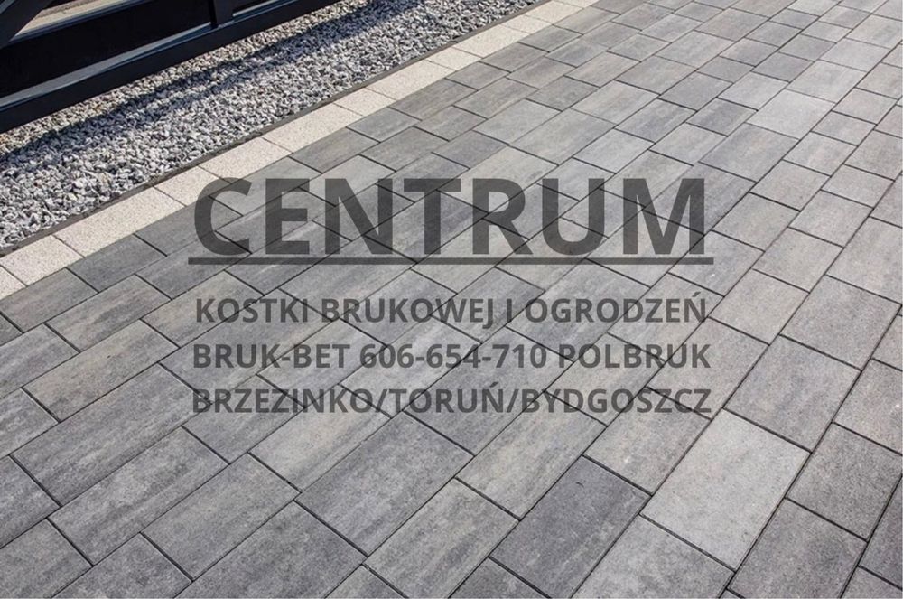 Kostka brukowa KONTUR, MODERO 6 cm Bruk-Bet oraz Polbruk