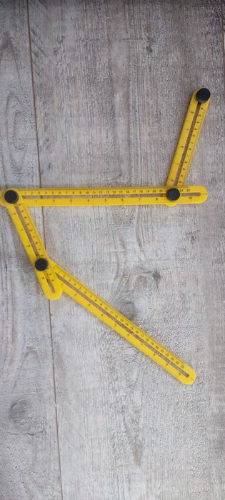 Templater, kątownik nastawny do przenoszenia wymiarów, miarka, linijka