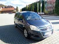 Opel Zafira Zafira benzyna -gaz 7-osobowa panorama