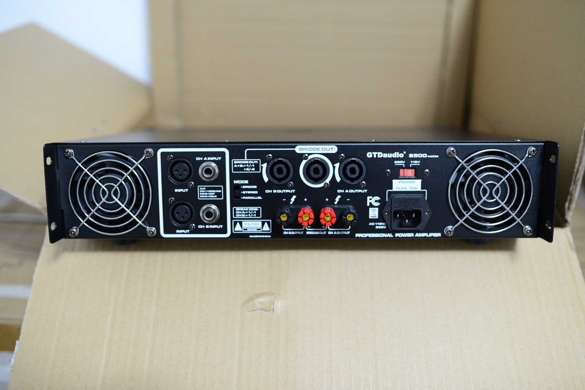 Końcówka mocy GTD AUDIO T-8500 U.S.A Nowy